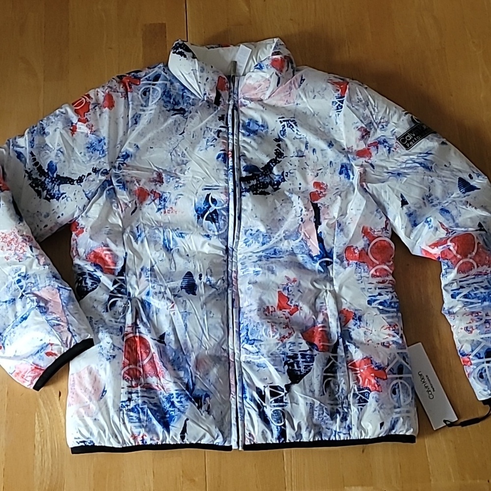 Calvin Klein Performance Reversible Puffer Jacket - Picture 1 of 13